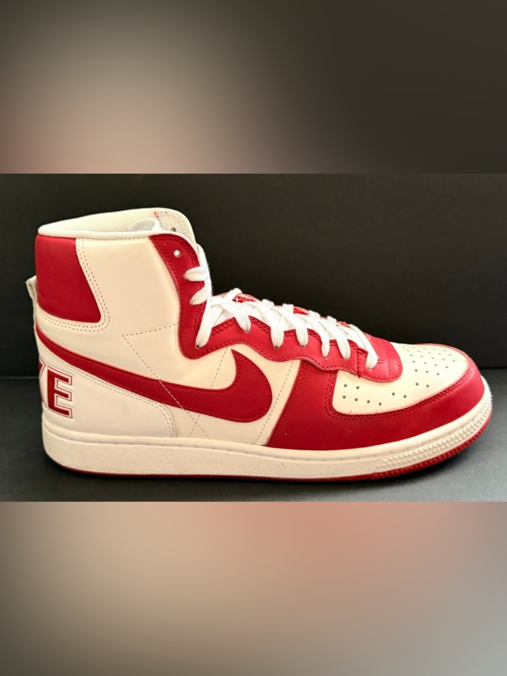 Nike Terminator High University Red FJ4454-100 Men's Size 11 replacement box